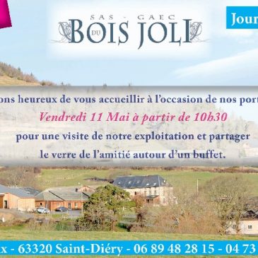 Portes ouvertes au GAEC du Bois Joli