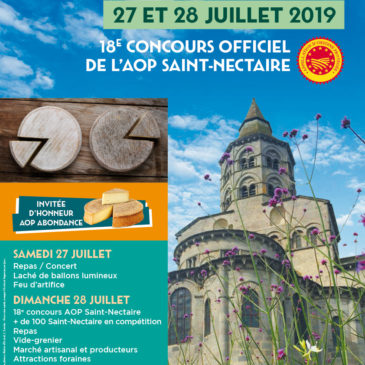 Concours Officiel du Fromage AOP Saint-Nectaire