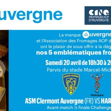 Dégustation des 5 fromages AOP d’Auvergne