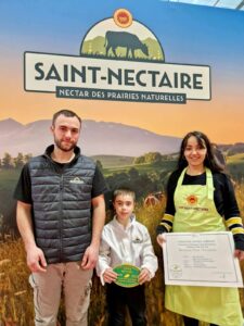 1er prix national au Concours Général des Pratiques Agroécologiques pour la catégorie « Prairies et Parcours » pour le Saint-Nectaire